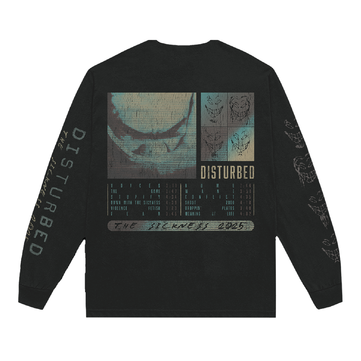 Meaning of Life The Sickness Tracklist Long Sleeve T-Shirt