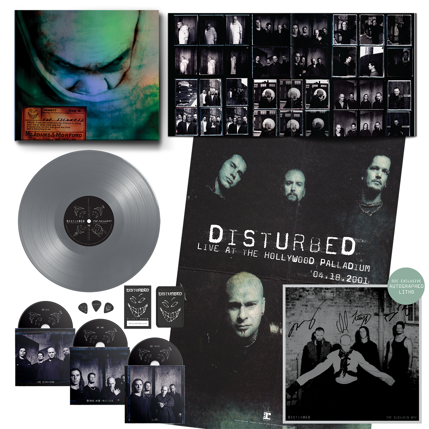 【Disturbed】ディスターブド The Sickness CD サイン The Sickness Signed Limited Edition Box Set – Disturbed