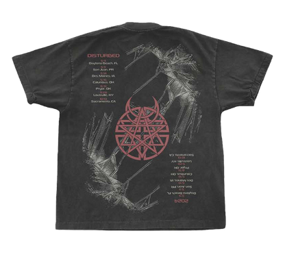 Disturbed Tour Logo T-Shirt