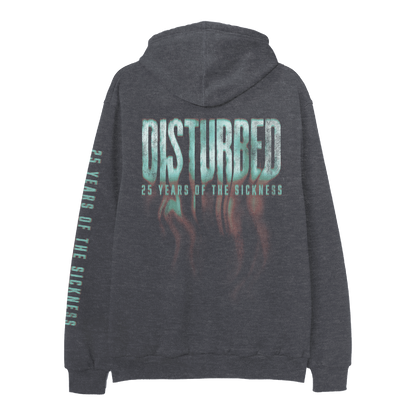 The Sickness Anniversary Zip-Up Hoodie â Disturbed The Sickness Anniversary Zip-Up Hoodie â Disturbed