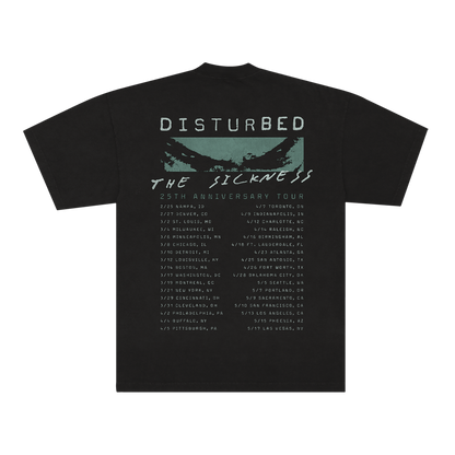 Disturbed The Sickness Album Tour T-Shirt