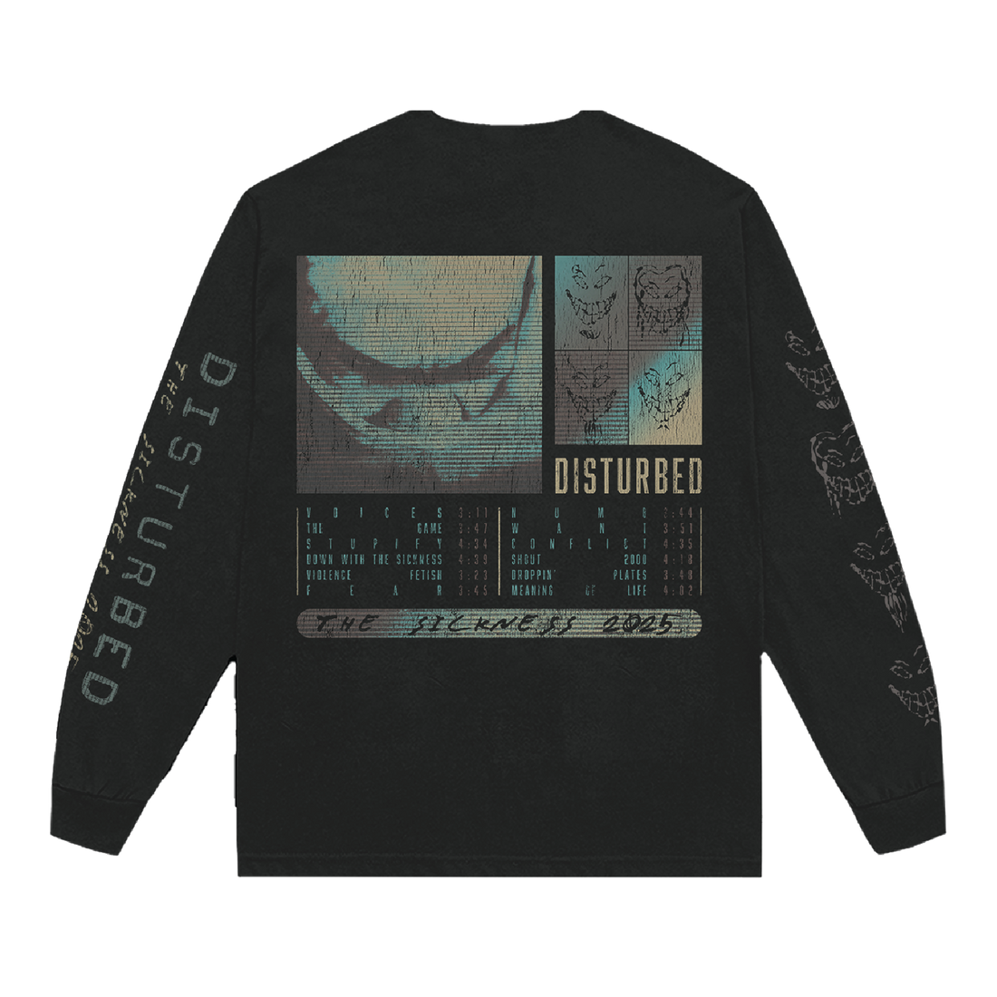 Meaning of Life The Sickness Tracklist Long Sleeve T-Shirt