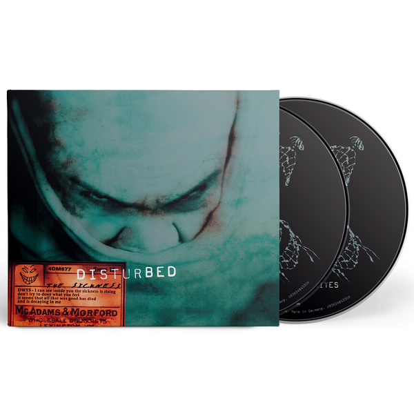 【Disturbed】ディスターブド The Sickness CD サイン SicknessXXV_CDProductShot_gran