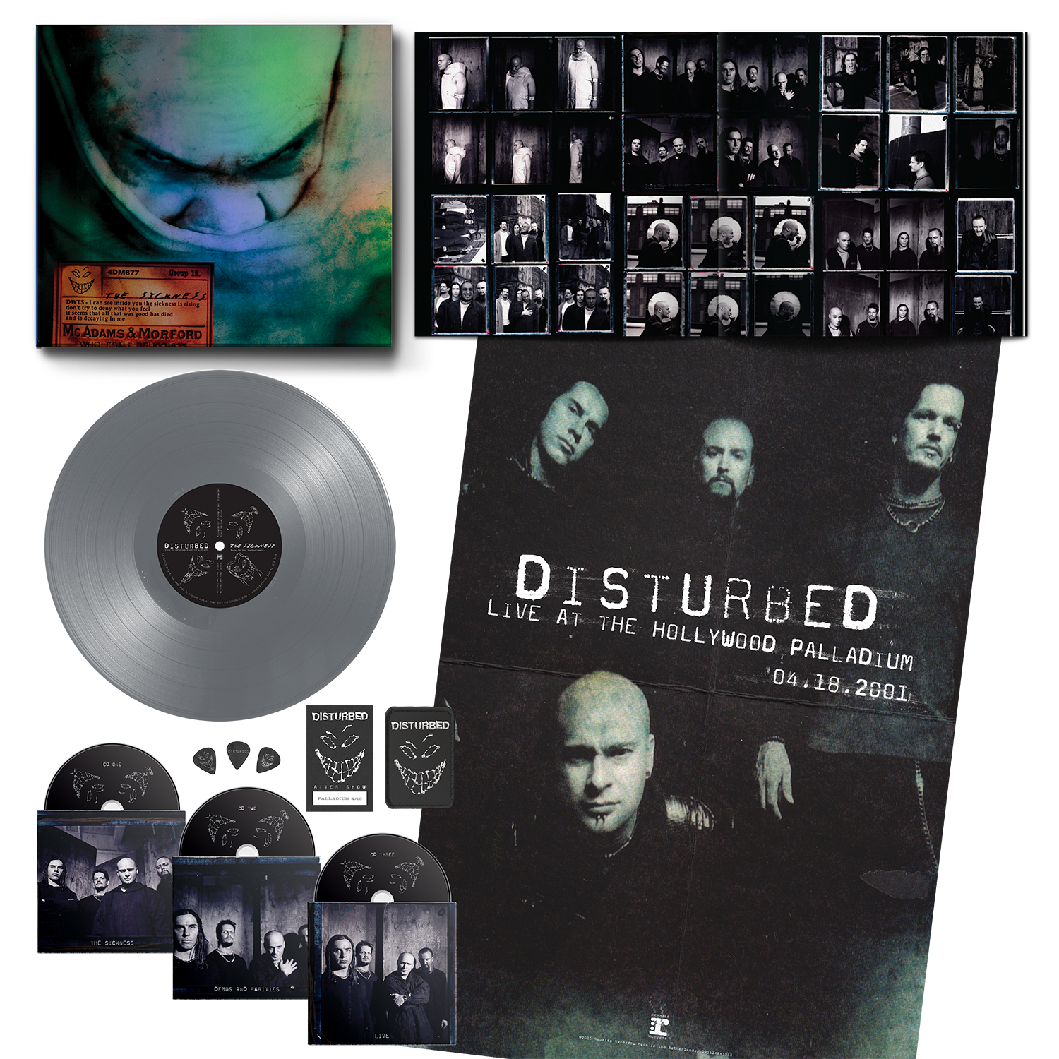 The Sickness Limited Edition Box Set