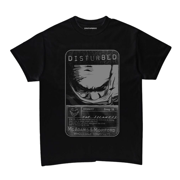 DISTURBED グラフィックTシャツ XL DISTURBED グラフィックTシャツ ブラック - メルカリ