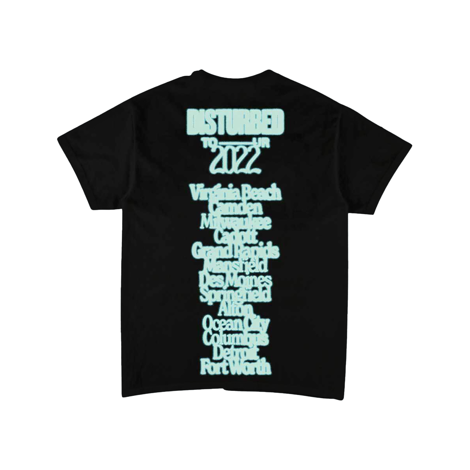 2022 Tour Text T-Shirt