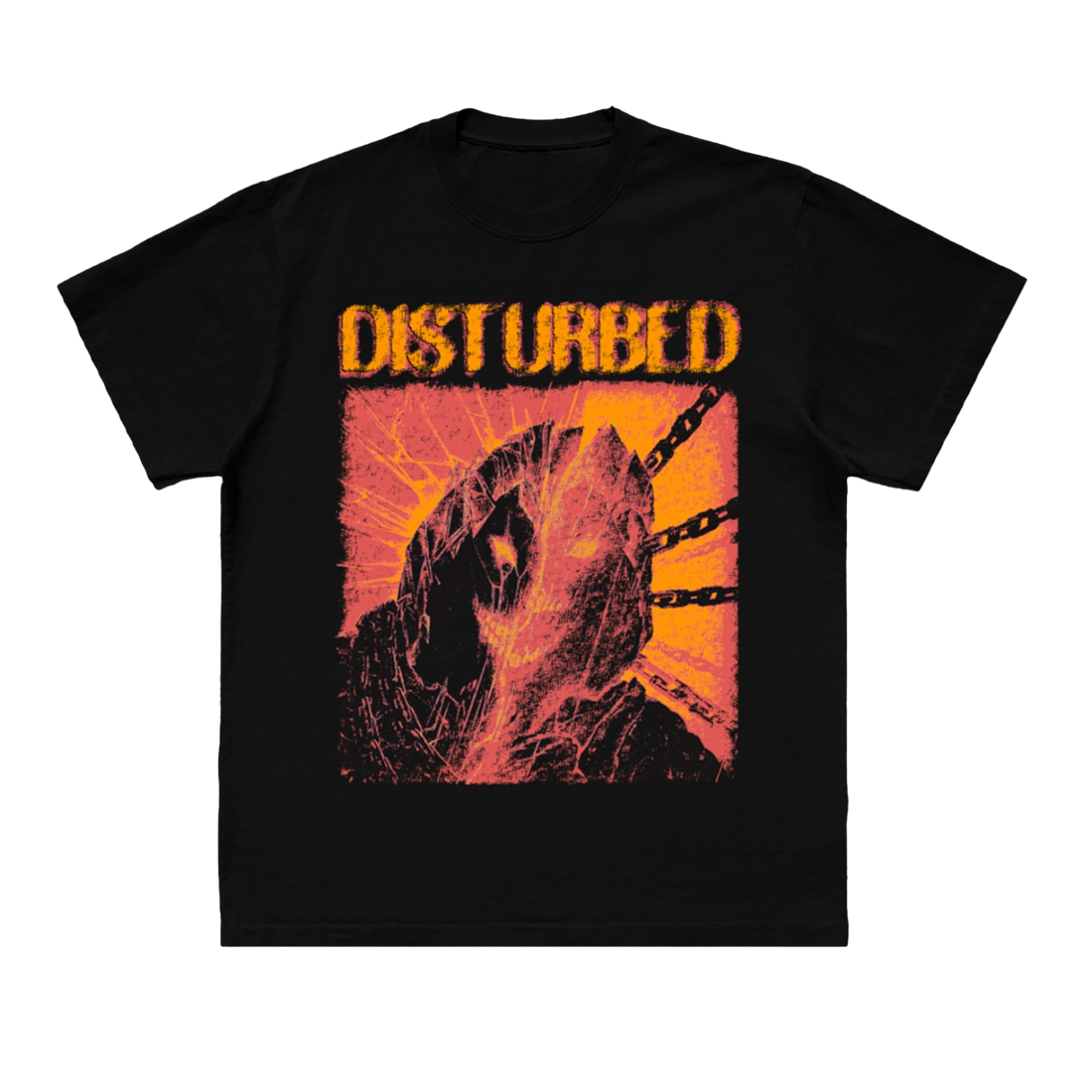 Disturbed Chains Tour Cities 2023 T-Shirt