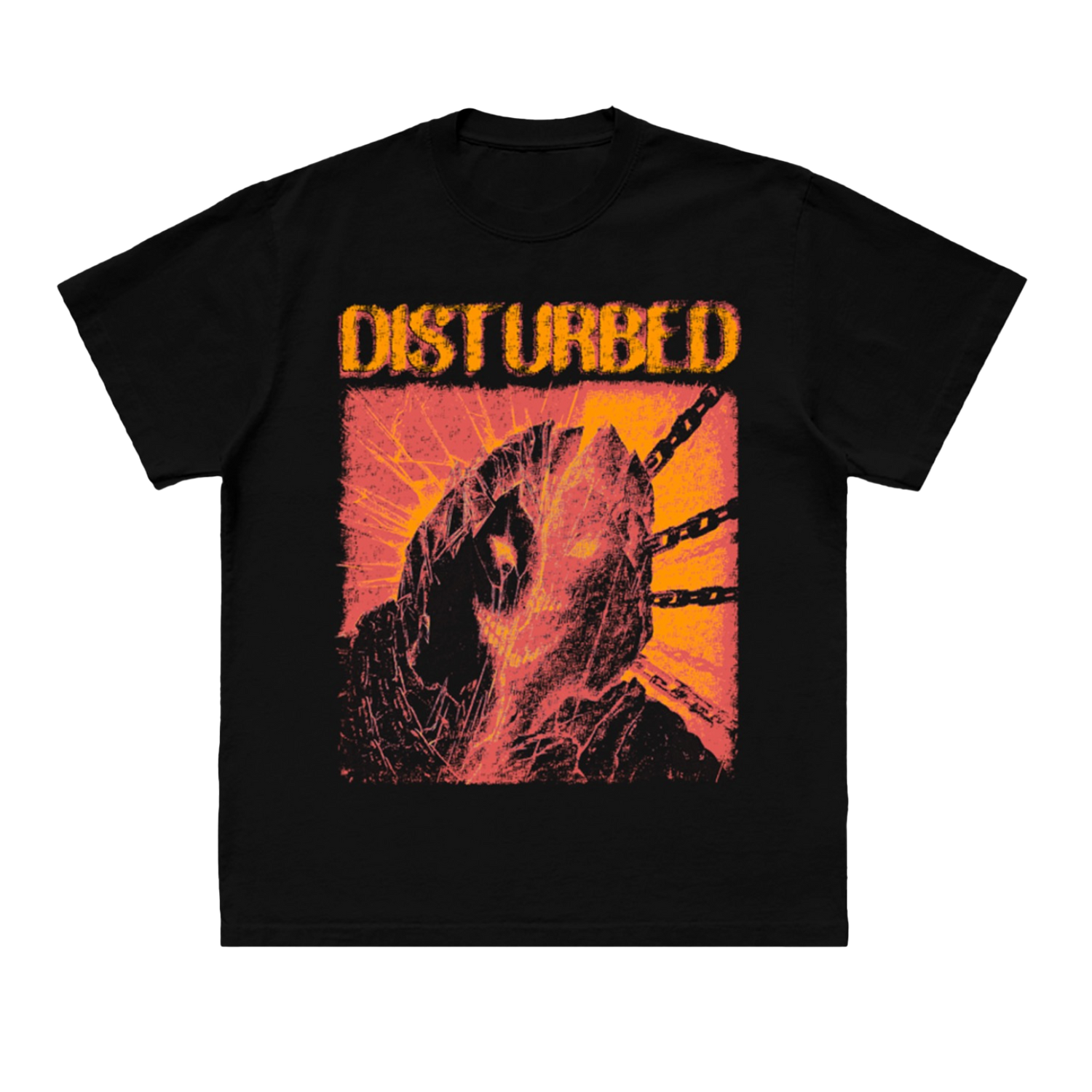 Disturbed Chains Tour Cities 2023 T-Shirt