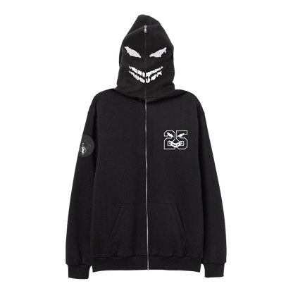 The Sickness 25 Face Zip-Up Hoodie – Disturbed The Sickness 25 Face Zip-Up Hoodie – Disturbed