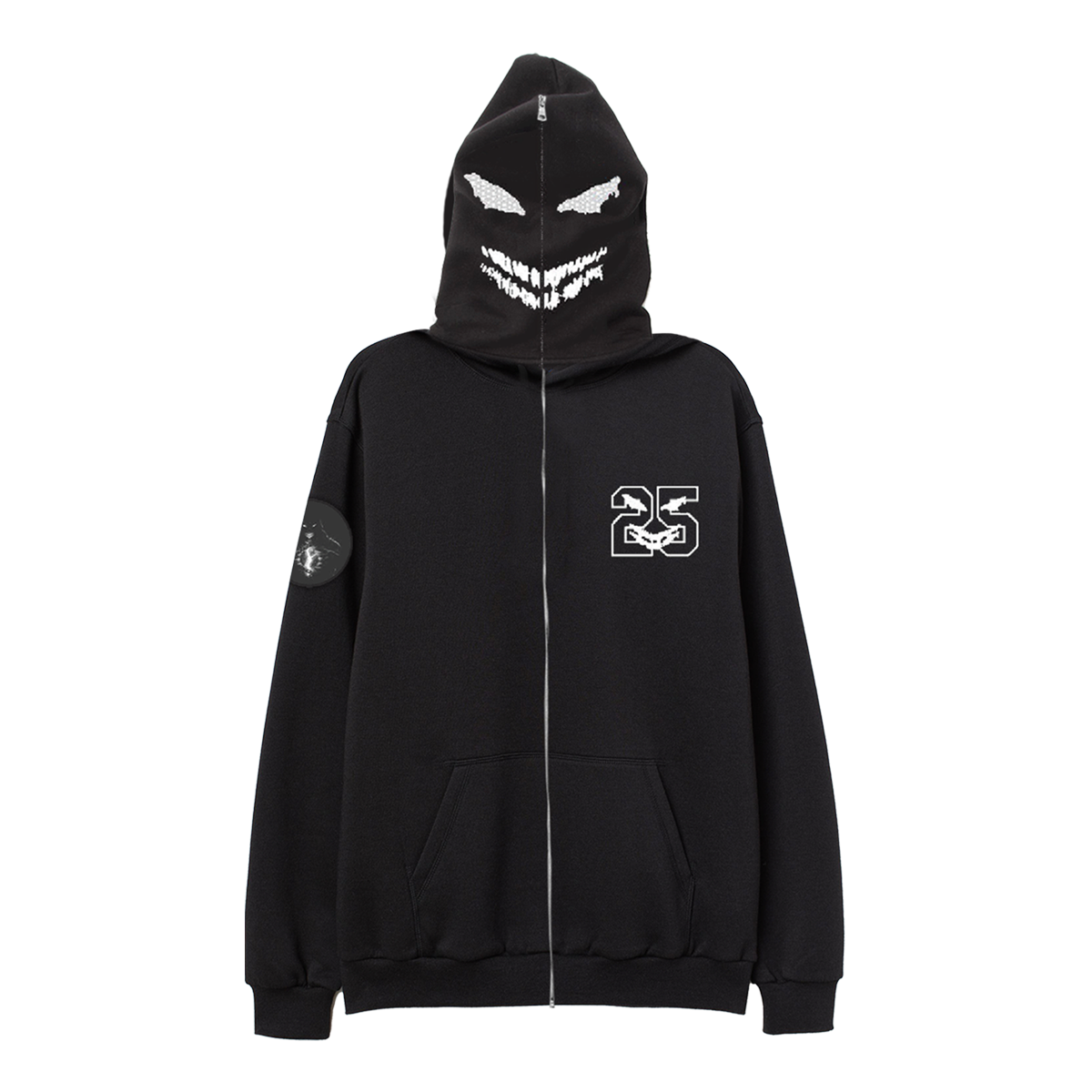 The Sickness 25 Face Zip-Up Hoodie