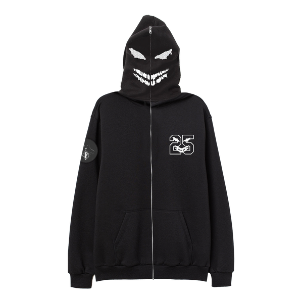 The Sickness 25 Face Zip-Up Hoodie – Disturbed The Sickness 25 Face Zip-Up Hoodie – Disturbed